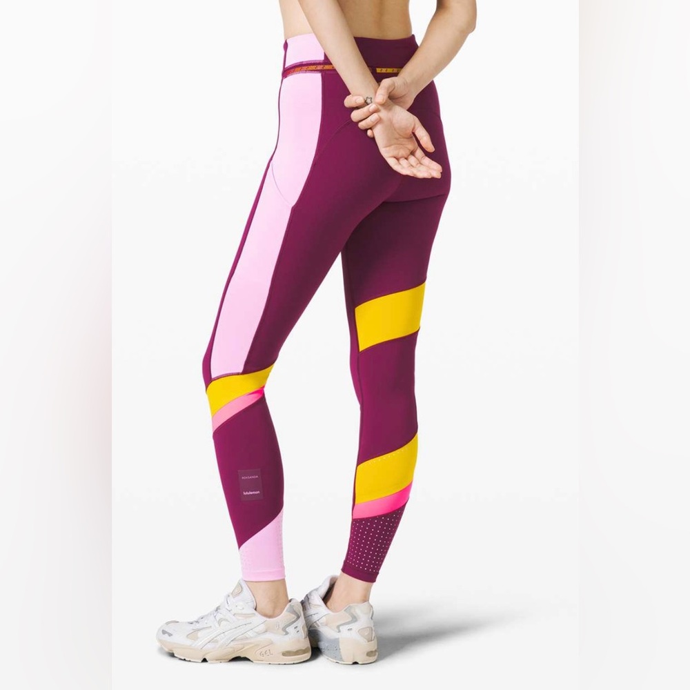 Size 4 Lululemon x Roksana leggings